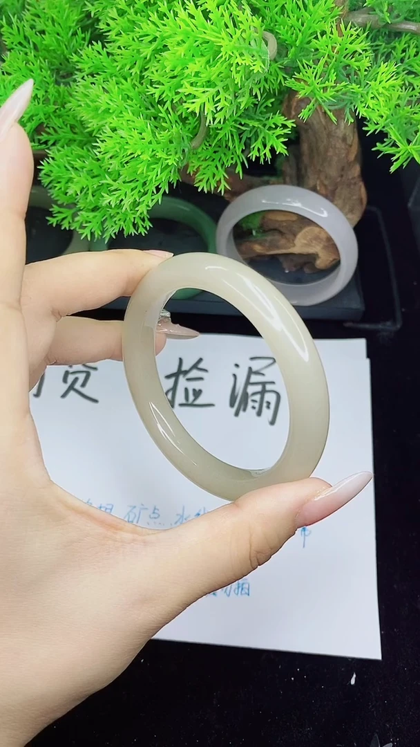 未镶嵌手镯石英岩玉石英岩手镯拍一发一59