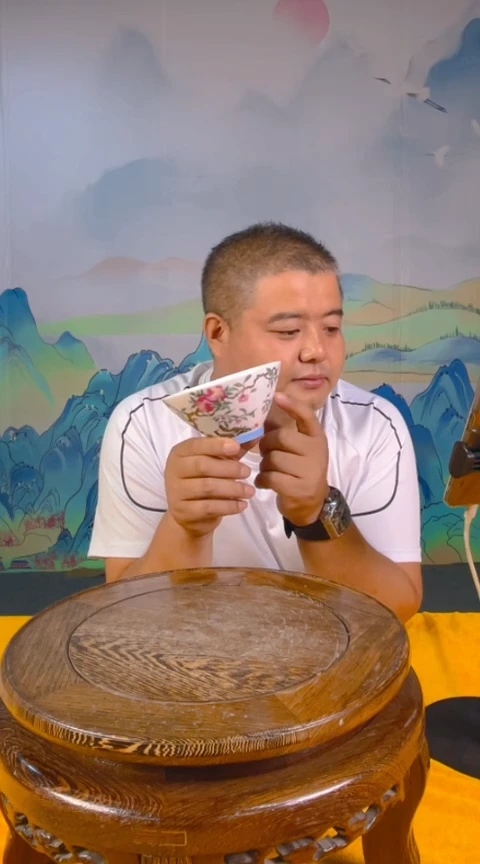 摆件景德镇陶瓷青花摆件76