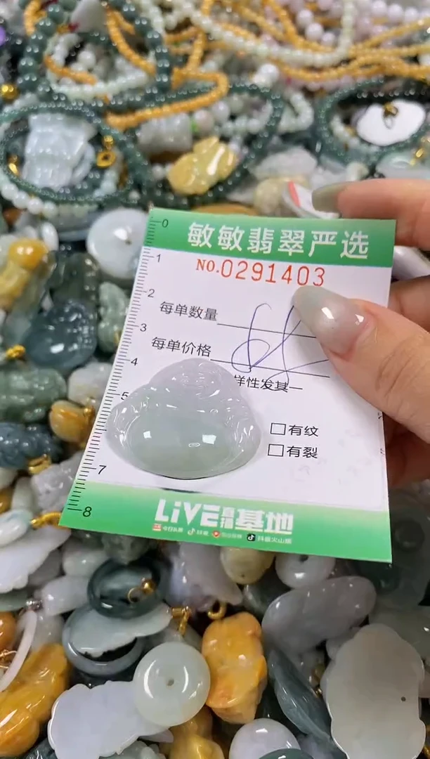 翡翠未镶嵌颈饰闪购0291403