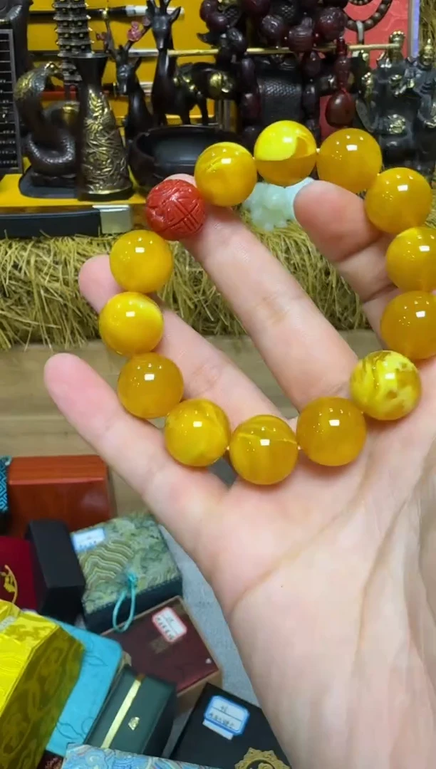 【闪购商品】蜜蜡颈饰未镶嵌艳艳专属精品链接125