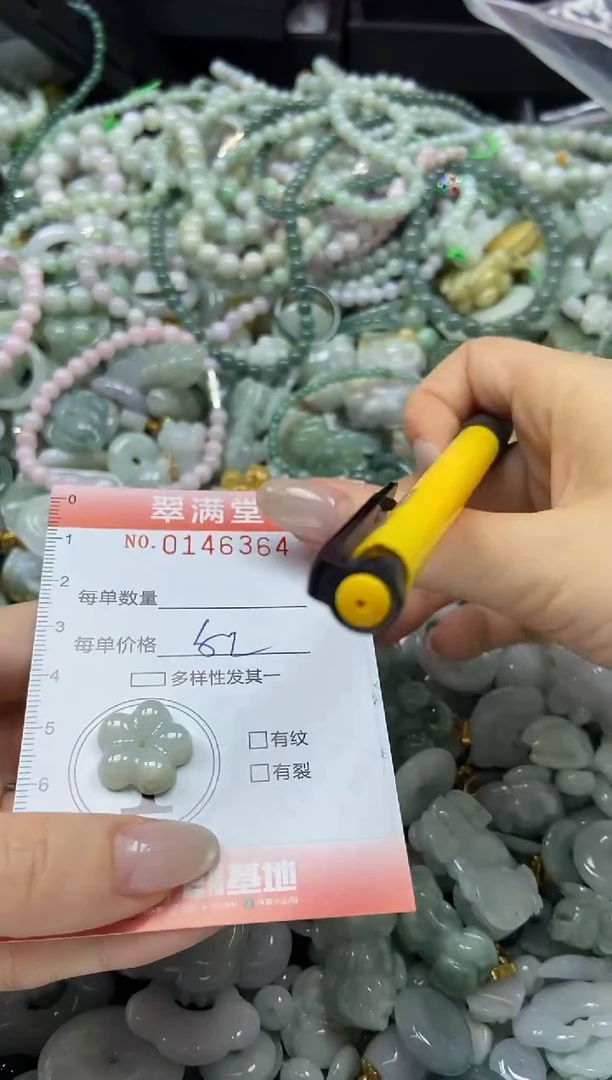 翡翠未镶嵌颈饰闪购0146364