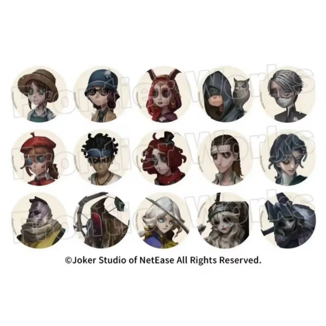 【池袋有家谷店】第五人格蓝白底三弹吧唧 潮玩盲盒 代拆