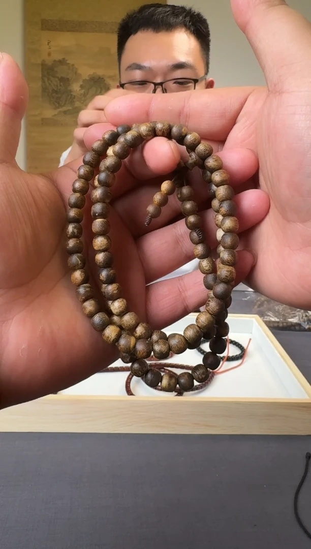 沉香手串沉香手串108x7.5mm