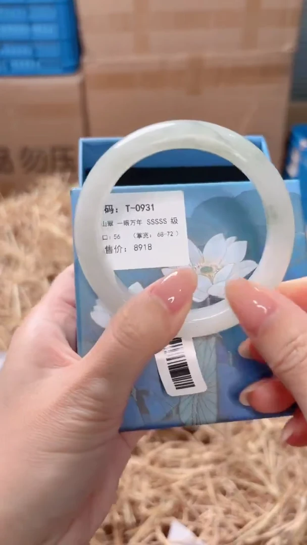 未镶嵌手镯石英质玉T-0931