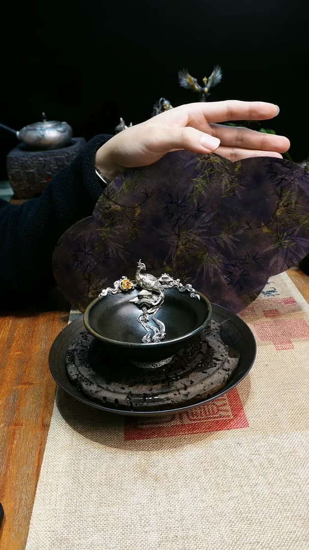 【闪购商品】茶盏欲山行 凤凰盏杯+青龙壶承