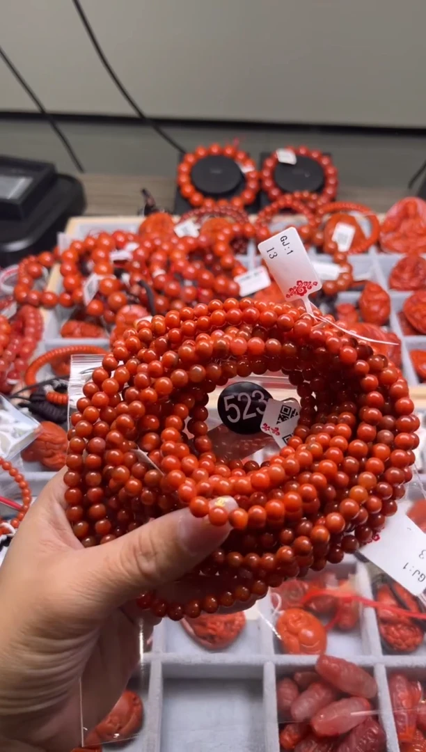 【闪购商品】南红玛瑙珠宝奇石未镶嵌523-6随机多样性/发一