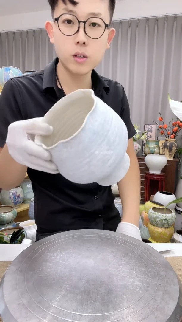 陶瓷花盆7.26直播链接 无孔 无孔