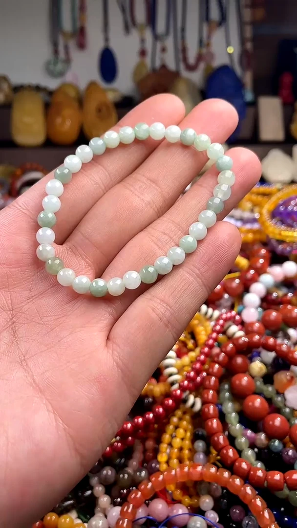 【闪购商品】翡翠手链未镶嵌(一物一件)148381