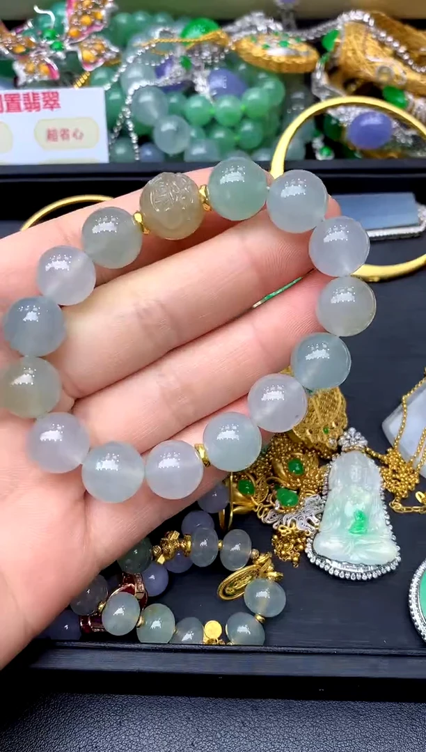 未镶嵌手串翡翠620-中国好珍宝