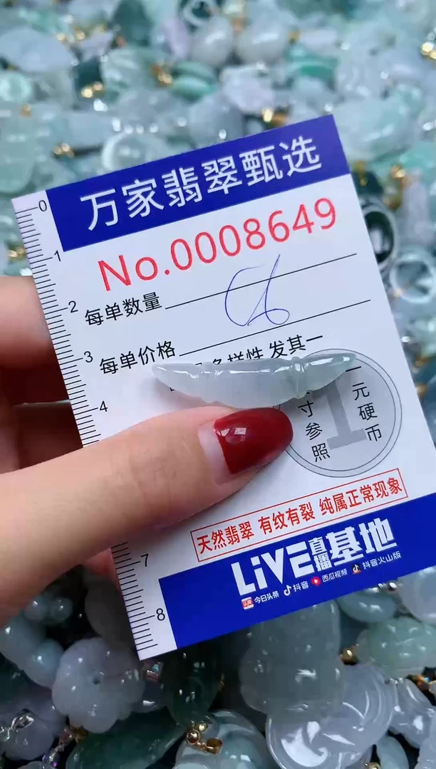 颈饰未镶嵌翡翠8649