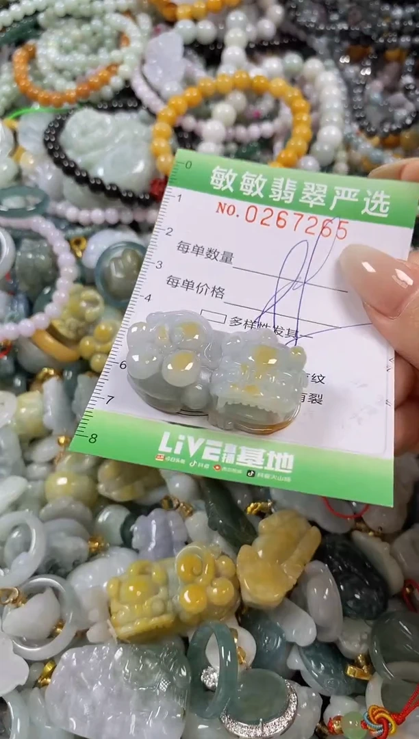 翡翠未镶嵌颈饰闪购0267265