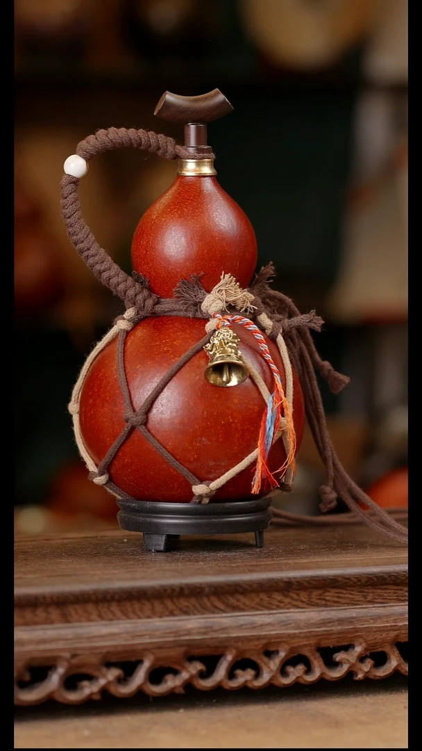 57号天然大漆酒葫芦一物一拍-