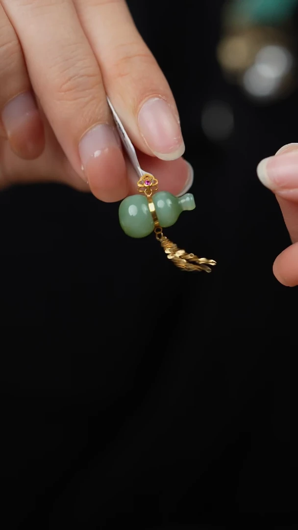 未镶嵌和田玉珠宝半成品H219（多样性发一件）