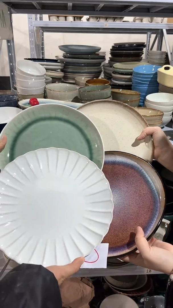 【闪购商品】瓷片外贸尾货瑕疵满20包邮X4 大盘组合