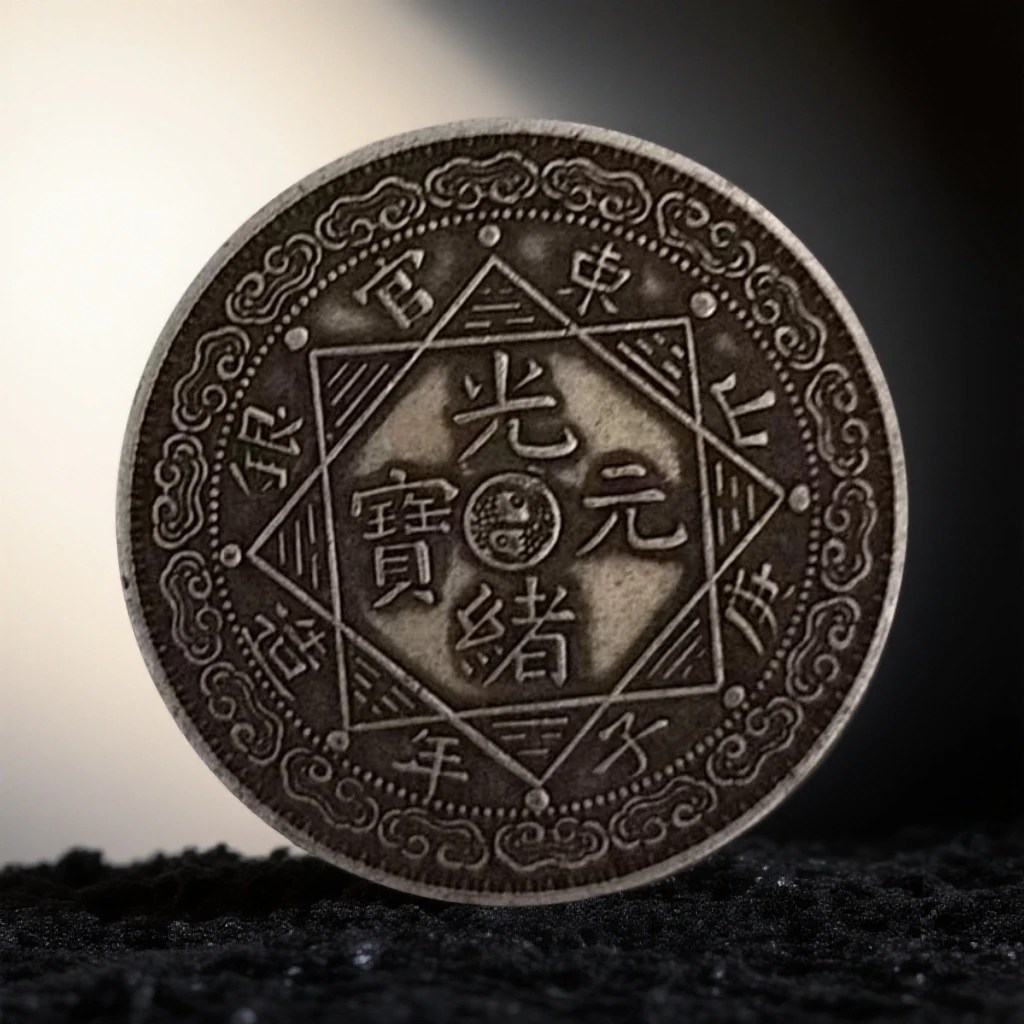 1057【甄藏】精选手工复制仿古铜银复古纪念工艺摆件