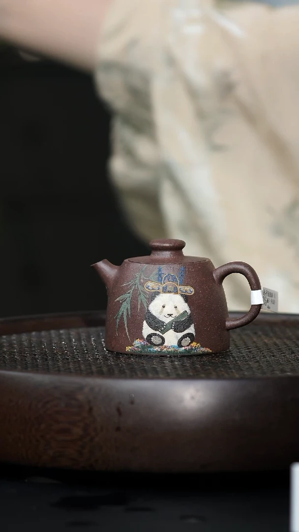 J**KHJW-0002团团圆圆（玉板）-天青泥-140cc