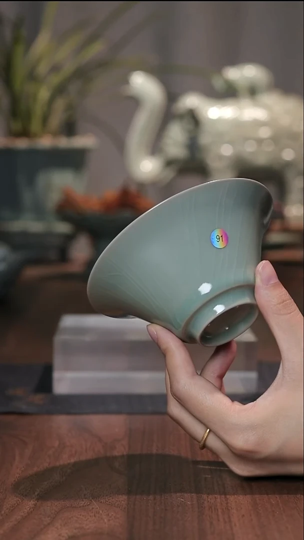 杯91号斗笠杯微瑕，，，