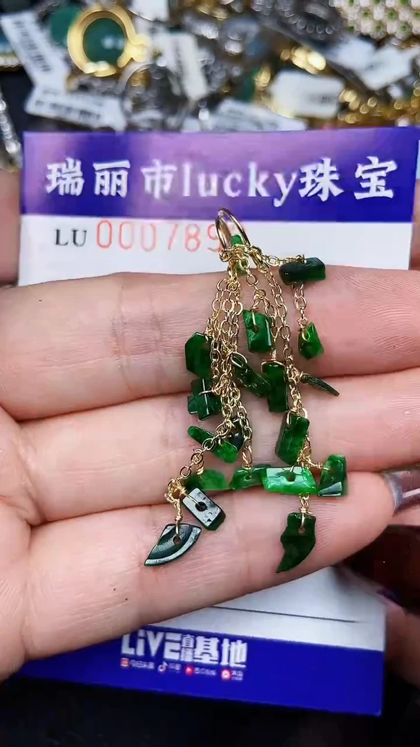 颈饰未镶嵌翡翠7890未镶嵌