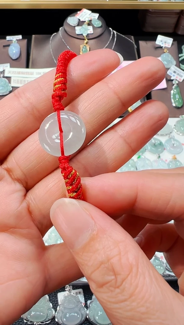 【闪购商品】翡翠手绳未镶嵌平安扣手绳