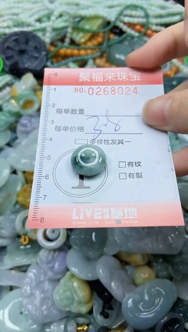 未镶嵌挂件翡翠闪购0268024