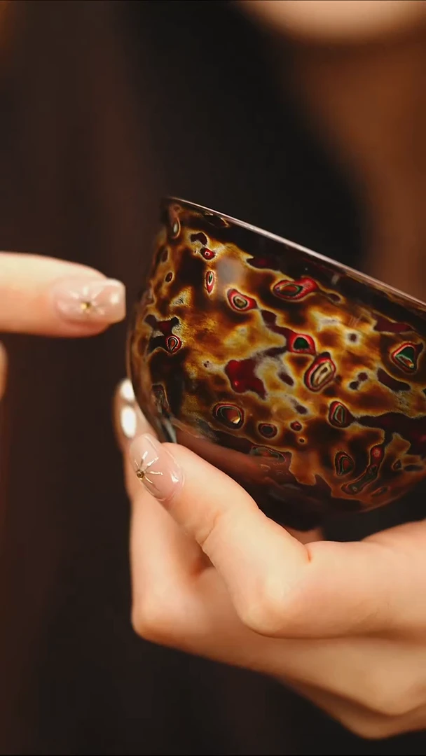 @极光红金银主人杯@非遗大漆