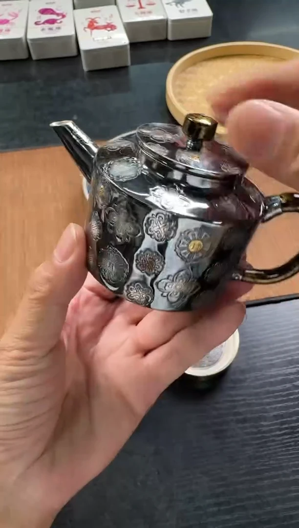 1小*?呆坐&叶小芳 联名款手敲錾刻大唐盛世宝相（预售）