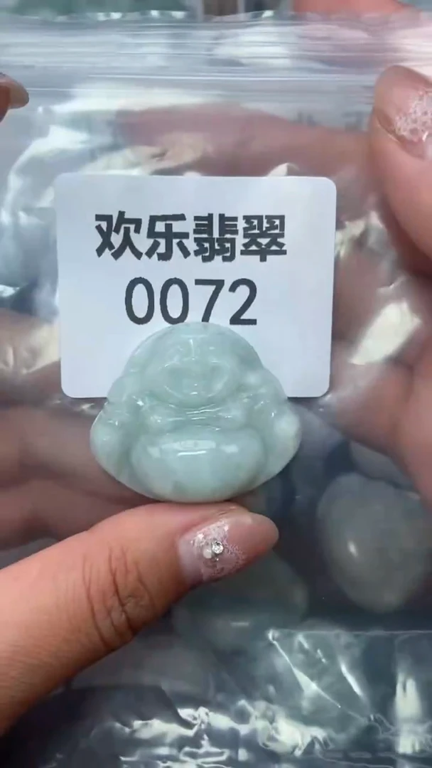 颈饰未镶嵌翡翠缅甸天然翡翠0072