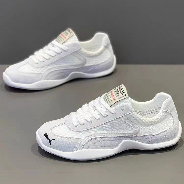 夏季新款轻奢潮流德训鞋男网面鞋低帮透气男款轻便网鞋防滑鞋子男