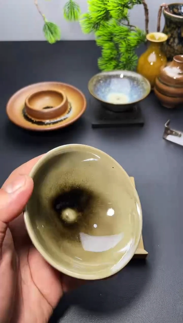 茶盏216叶紫建盏