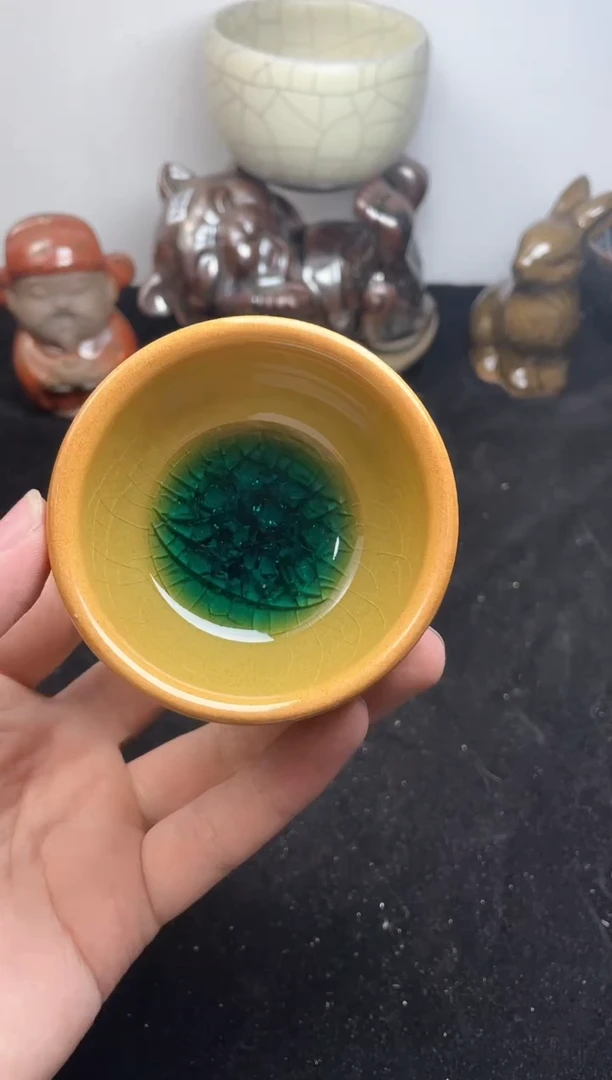 【闪购商品】茶盏沙漠绿洲主人杯