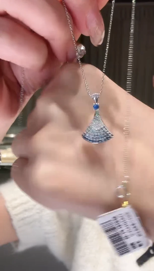 铂Pt950镶嵌项链钻石AF0767-PT-45