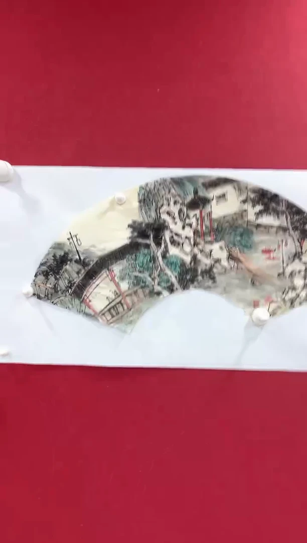 国画夏广怡老师一平尺