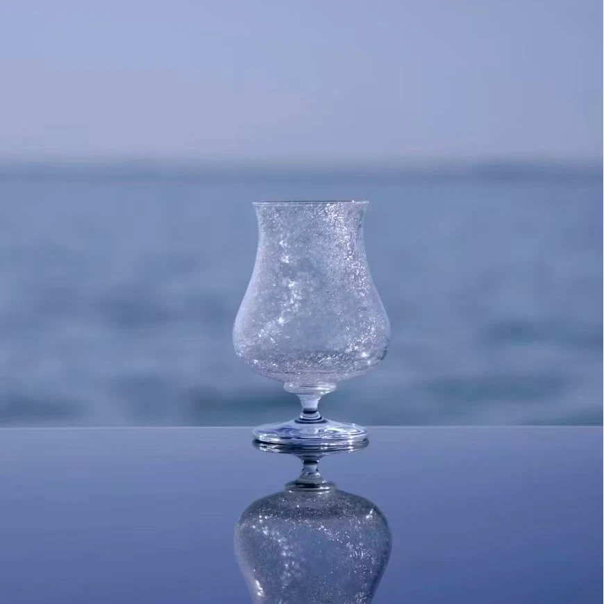 十卿 · 威士忌闻香杯200ml 洋酒杯/欧珀宝石耐热玻璃｜冰织系列