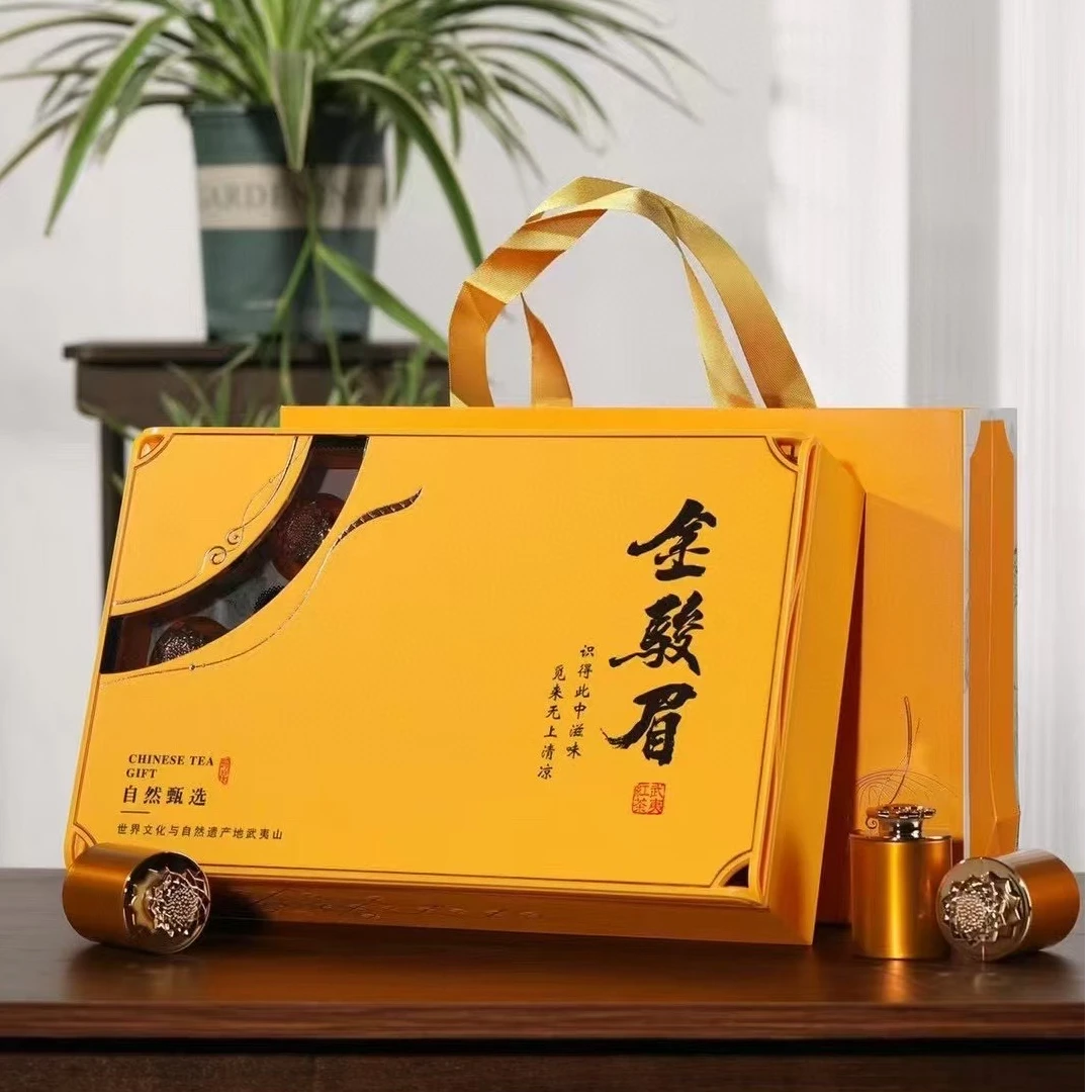 2025新茶武夷山特级单芽金骏眉红茶蜜香正宗特级桐木关精美礼盒装