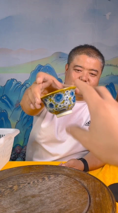 摆件景德镇陶瓷青花摆件79