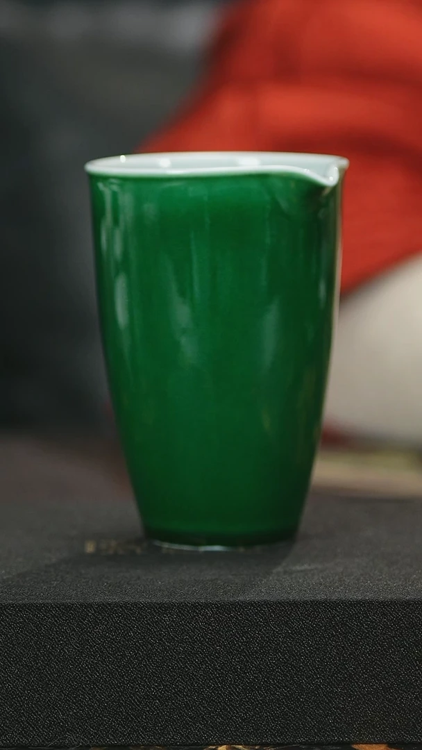 【闪购商品】瓷唐里郎窑绿公道杯