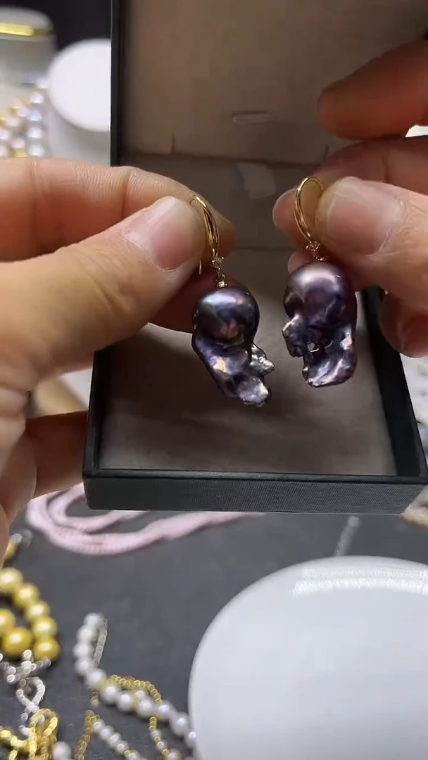 颈饰未镶嵌淡水珍珠多人耳饰