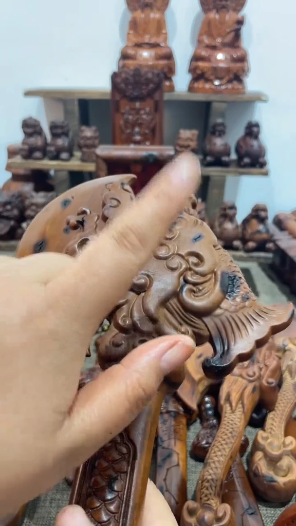 木枣木雷焦28公分斧头