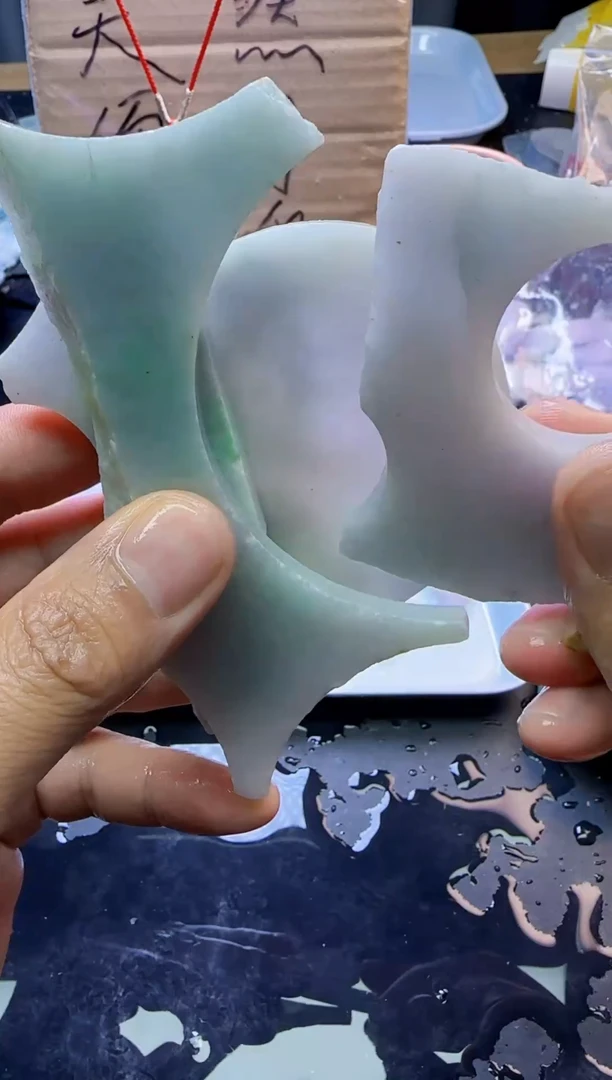 翡翠未镶嵌颈饰老*075天然A货翡翠