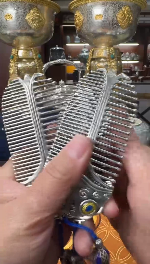 大师工经典梳梳足银999茶周边