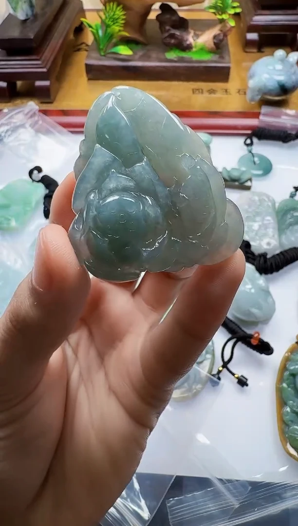 吊坠(不含链)未镶嵌翡翠1