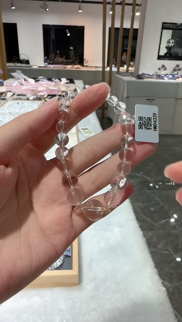 水晶手串未镶嵌手串