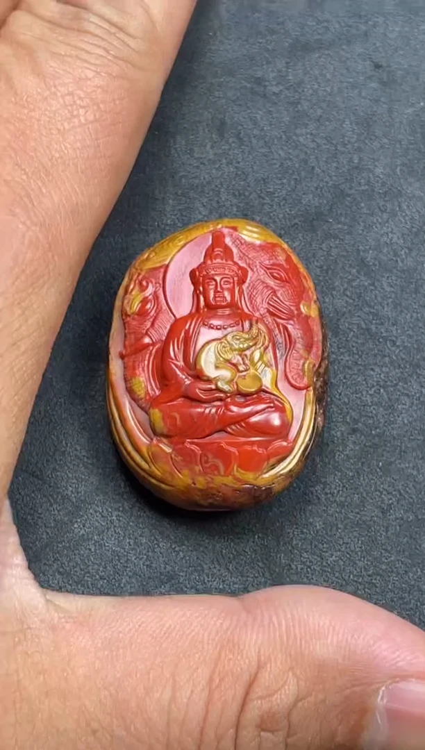 【闪购商品】南红玛瑙挂件未镶嵌挂件