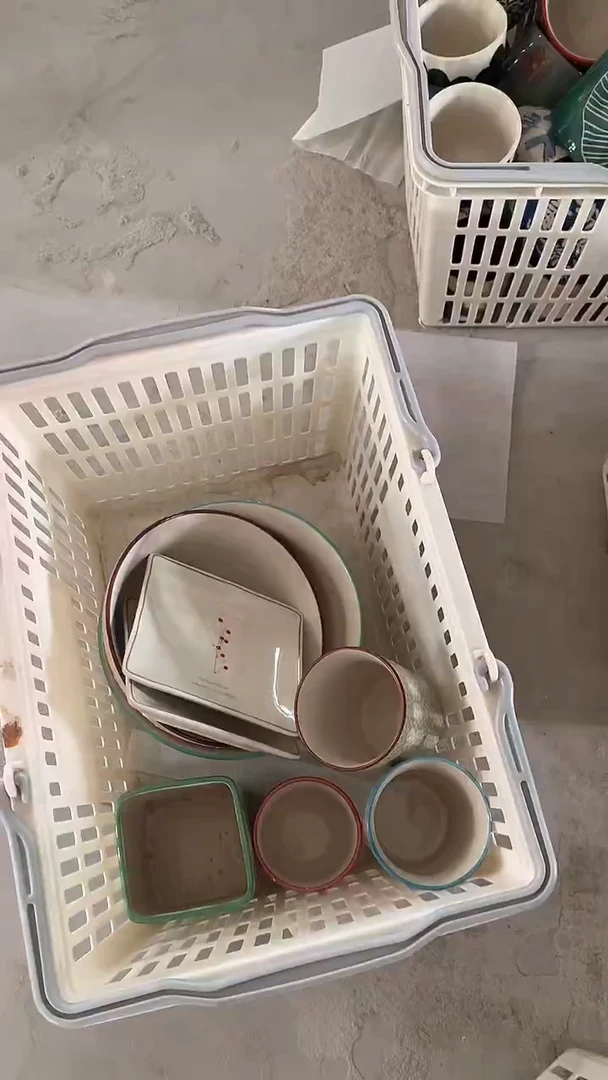 瓷14件手握杯加碗碟