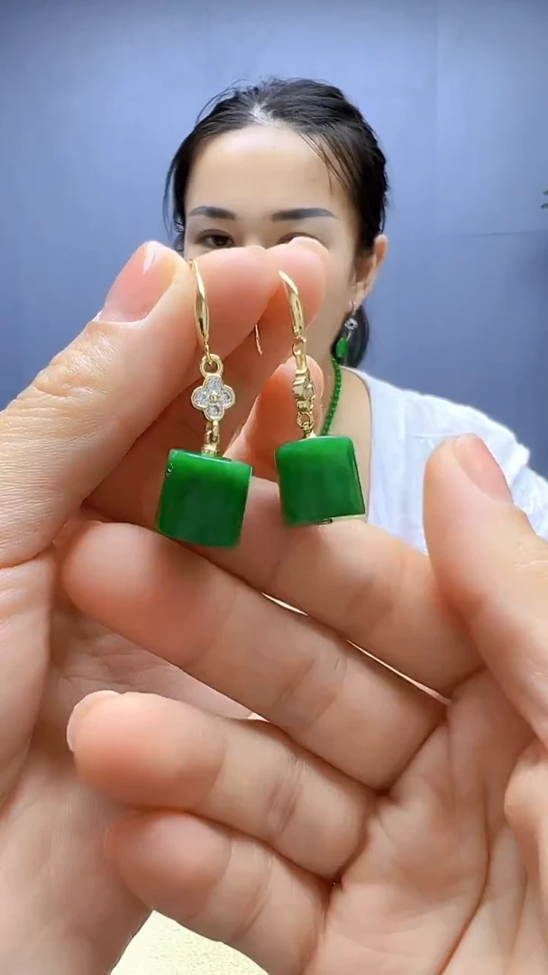 颈饰14K金镶嵌翡翠随昔diy颈饰