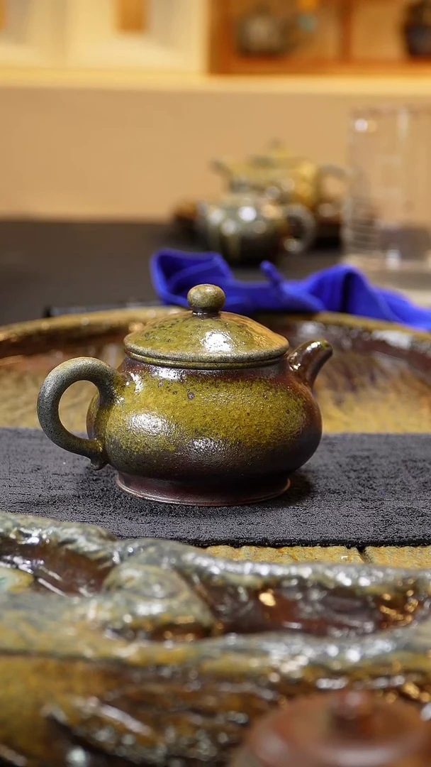 紫砂柴烧纯自然柴烧230毫升