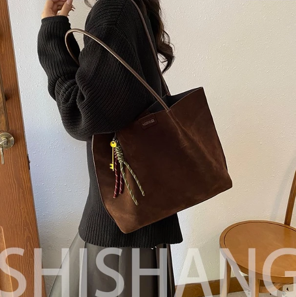 【长36宽10高27】新款时尚复古百搭休闲潮流斜挎包8991咖色