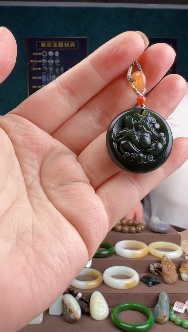 【闪购商品】和田玉颈饰未镶嵌ZZ 拍一发一 多样性发货