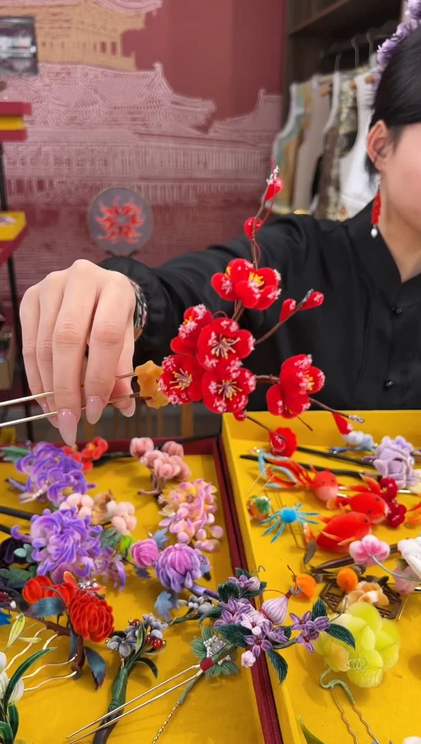 【闪购商品】织绣苏绣世家非遗手工（耳环）