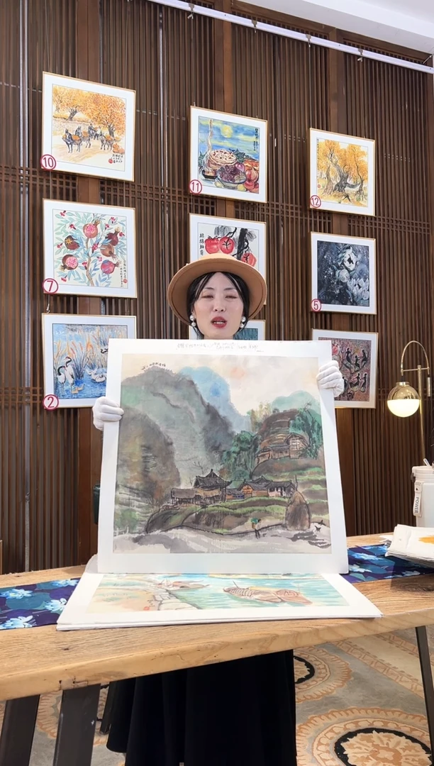 版画版画耿玉琨名章限量版画S